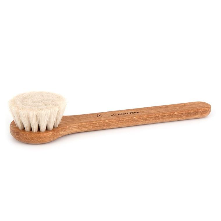 Face Brush Birch Goat Hair Dry